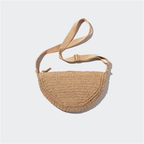 uniqlo crochet bag dupe|uniqlo shoulder bag.